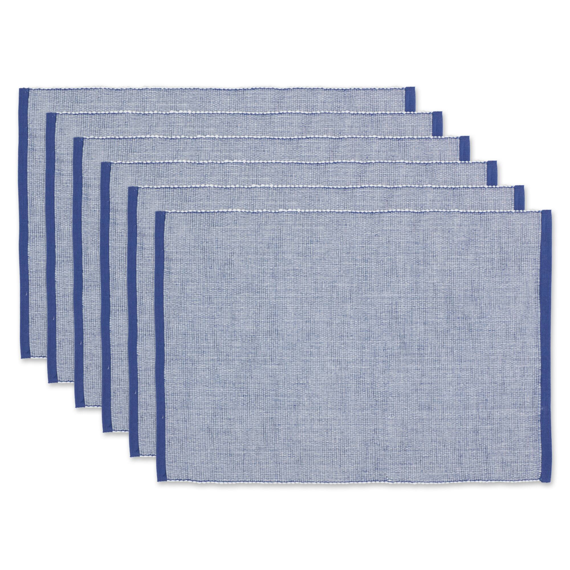 DII® Eco-Friendly Fine Ribbed Placemats